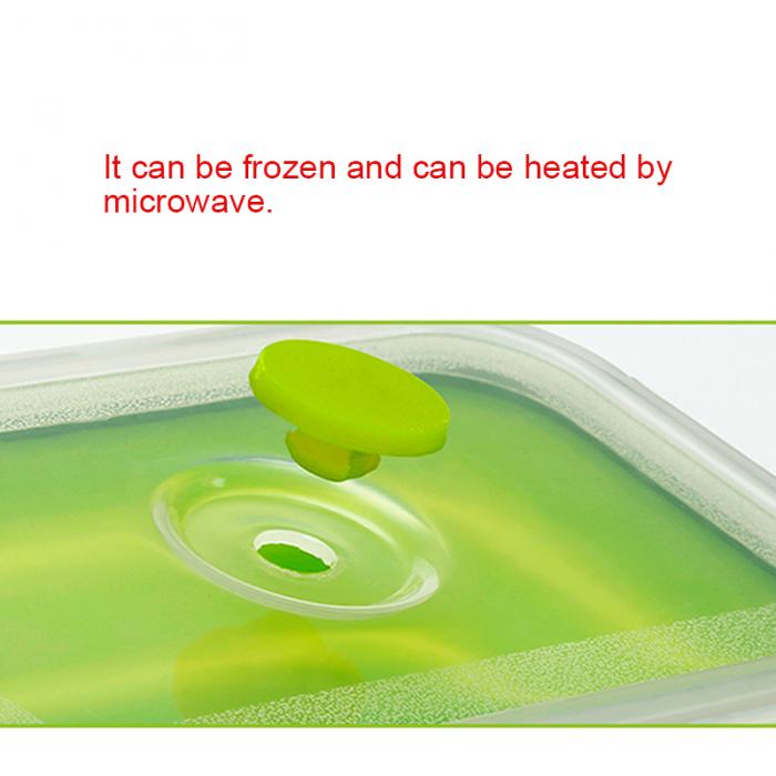 ACEBON Kotak Makan Foldable Healthy Bento Lunch Box Eco Friendly 800ml